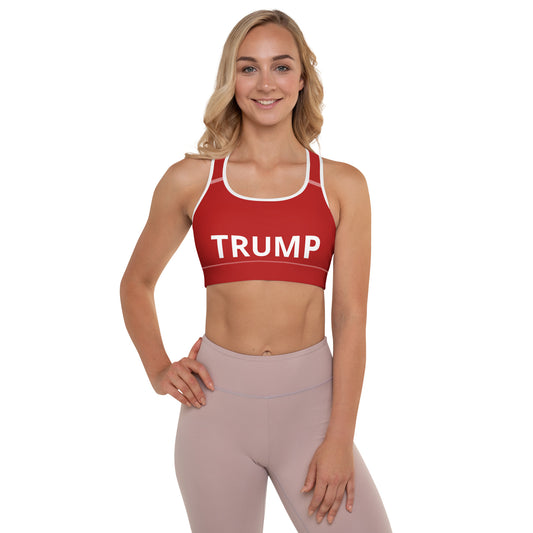 Trump 2024 Padded Sports Bra