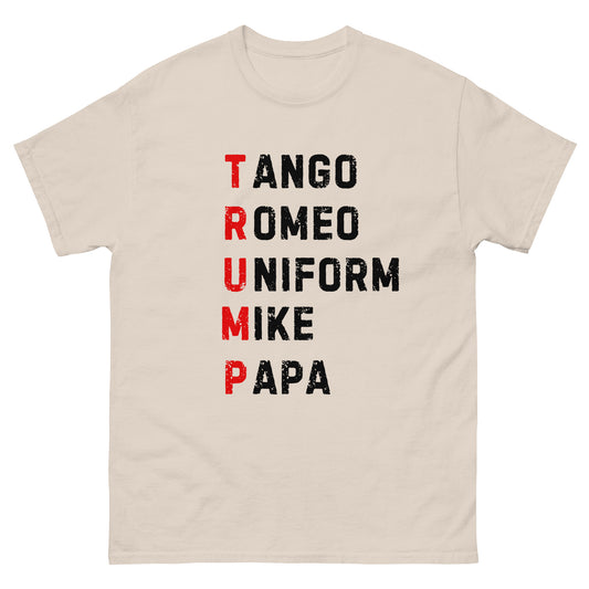 Trump Phonetic Alphabet T-Shirt