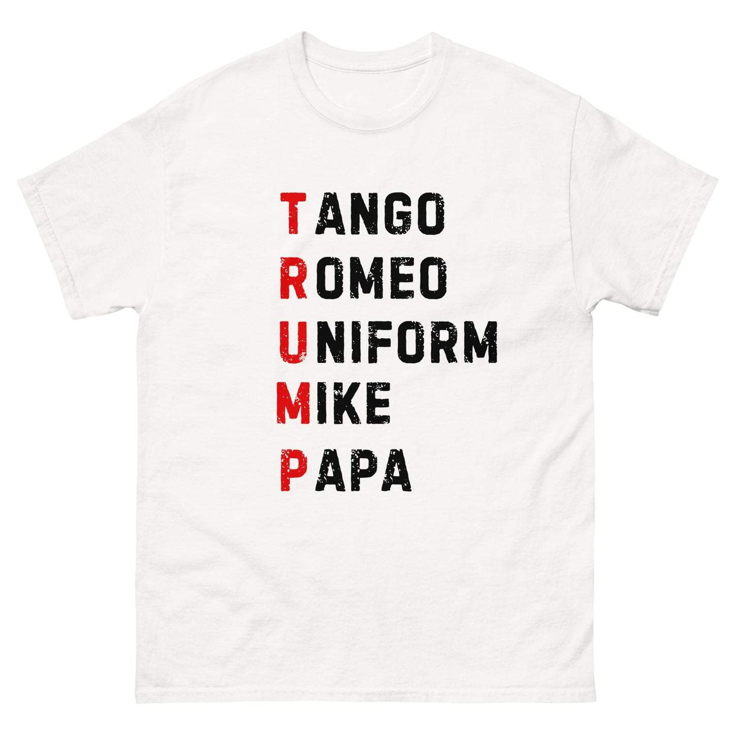 Trump Phonetic Alphabet T-Shirt