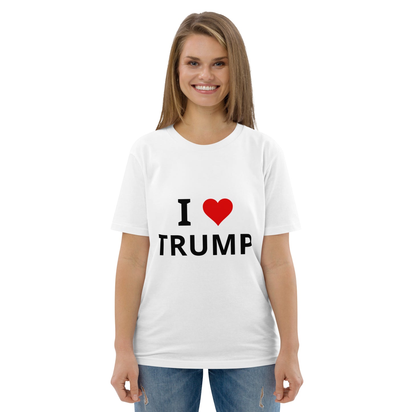 I Love Trump Classic White Tee